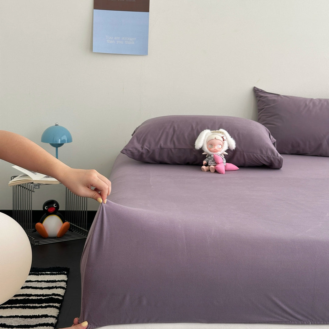 Luxury Bamboo Fiber Bed Sheet Set