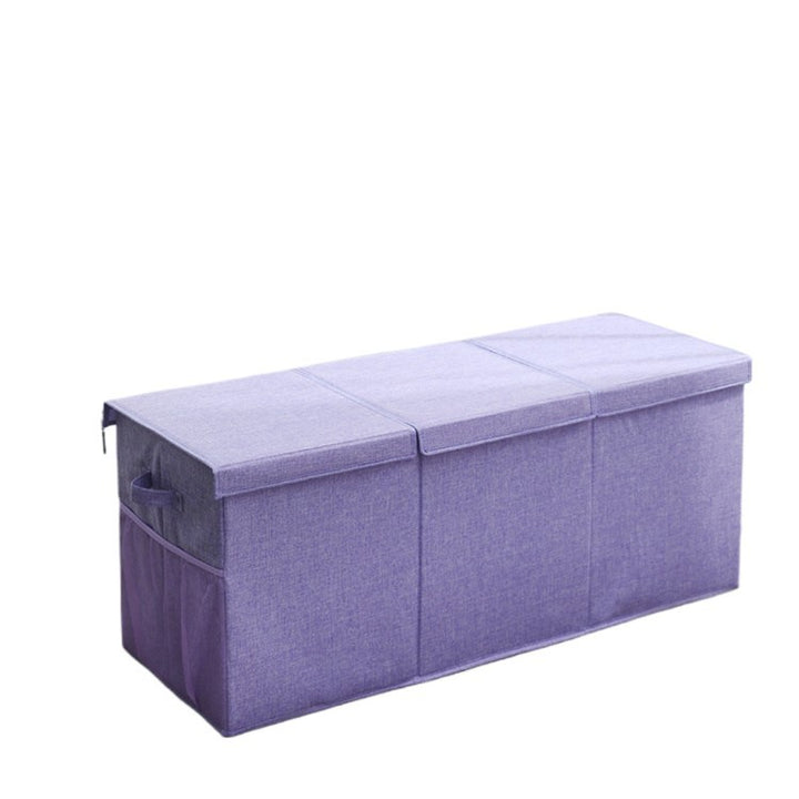 Robust storage chest with removable lid and carrying handles Stornfield
