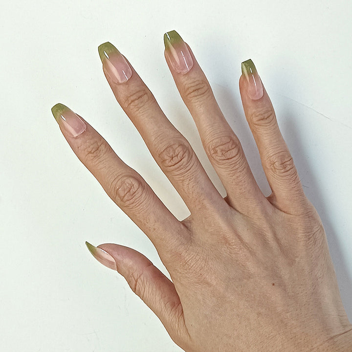 Artful Nail Tips with Ombre Effect Stornfield