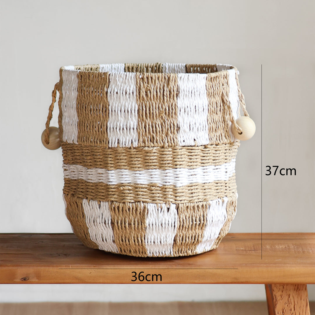 Handcrafted storage basket Stornfield