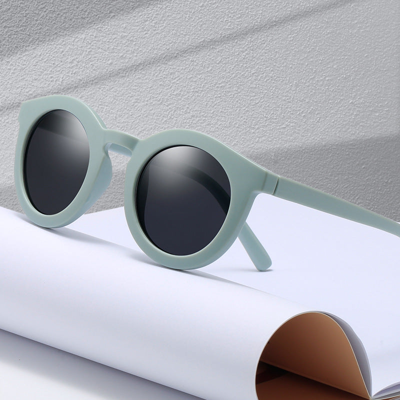 Women's round sunglasses with trendy design and UV protection Stornfield