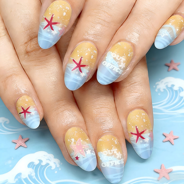 Themed Press-On Nail Art Stornfield