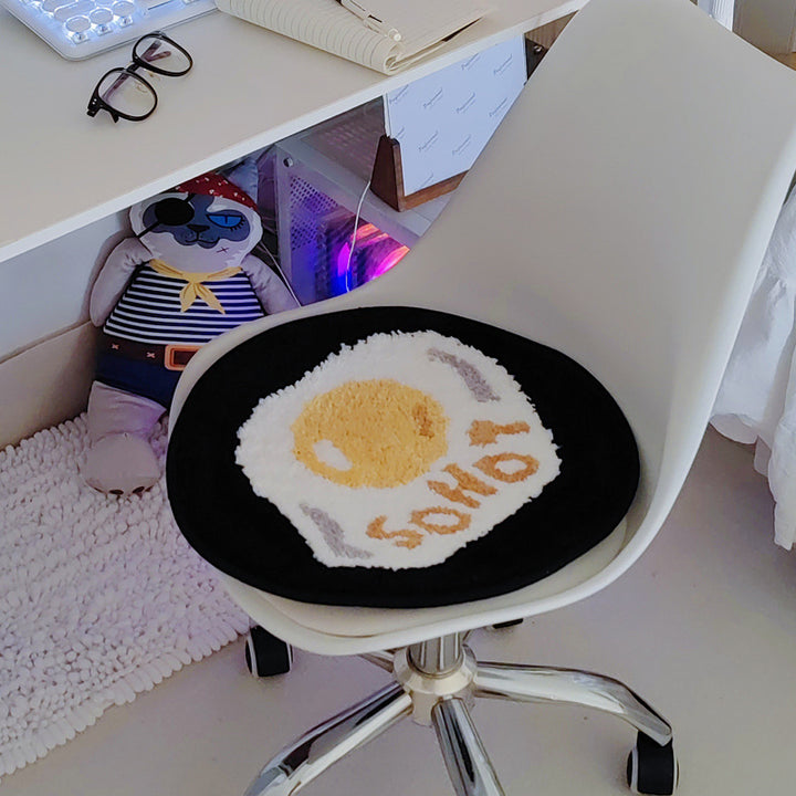 Decorative Plush Chair Cushion