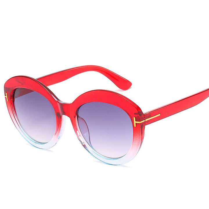 Oversized Gradient Lens Sunglasses Stornfield
