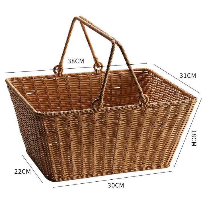 Unisex Rectangular Shopping and Storage Basket Stornfield