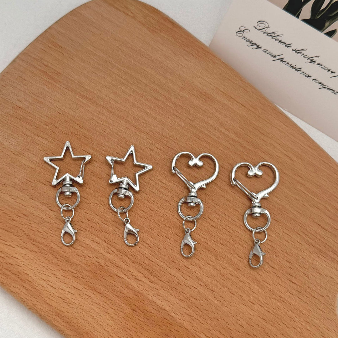 Star-Shaped Charm Keychain Stornfield