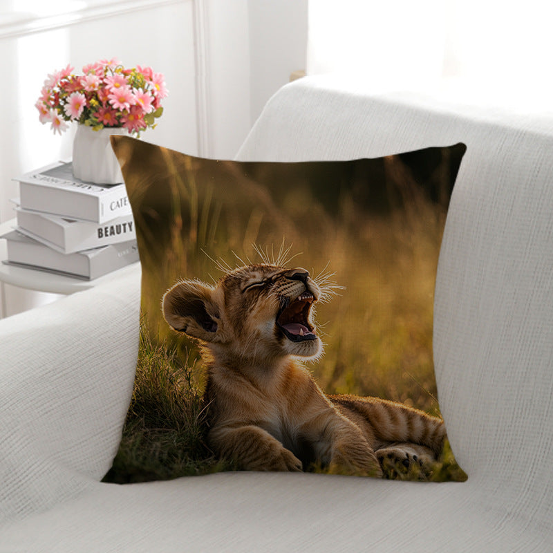 Animal Print Decorative Cushion