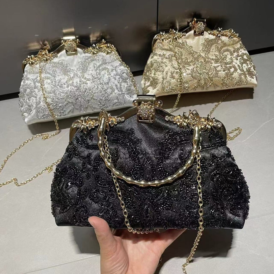 Embroidered Evening Handbag