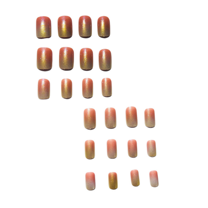 Glamorous artificial nails in elegant gradient Stornfield