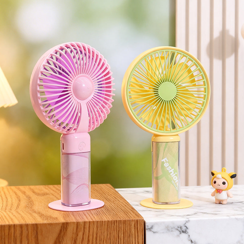 Women's Portable Battery-Powered Fan with Stylish Design Stornfield