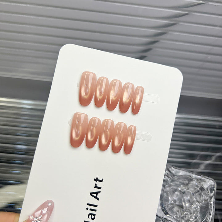 Premium Glossy Press-On Nail Set