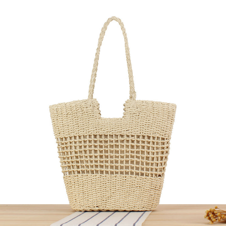 Basket bag with unique woven design Stornfield