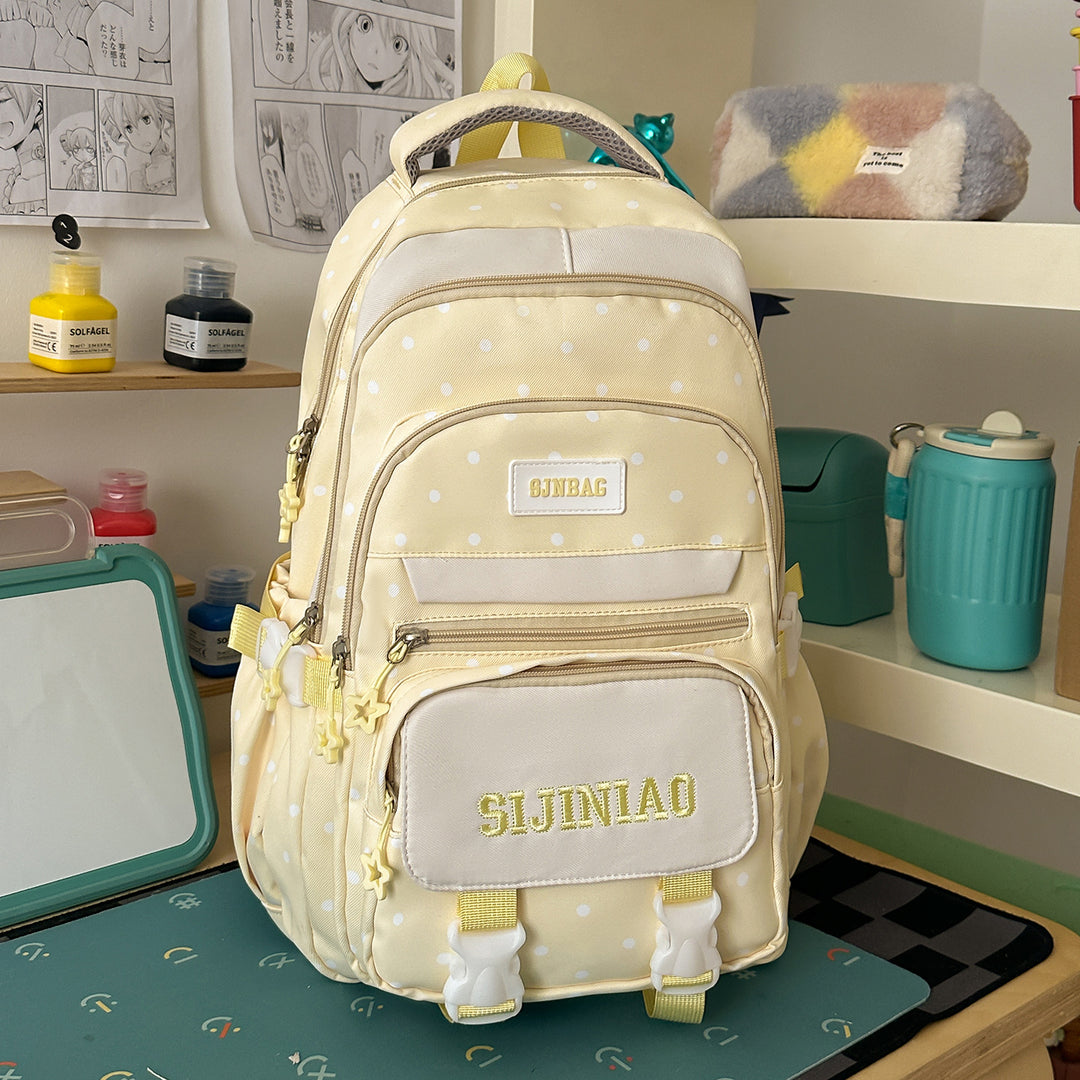 Adventurous Polka Dot Backpack Stornfield