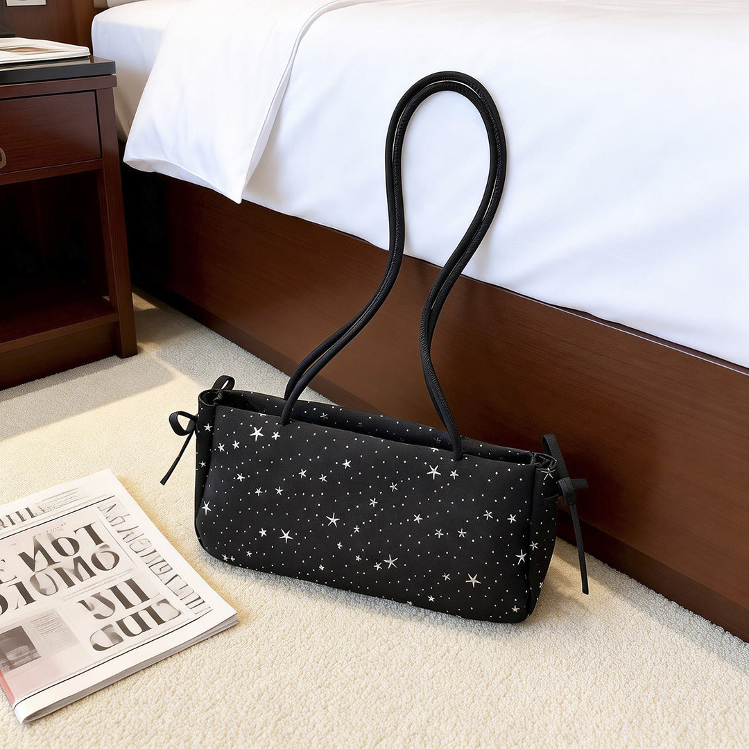 WoStar-Patterned Compact Shoulder Bag Stornfield
