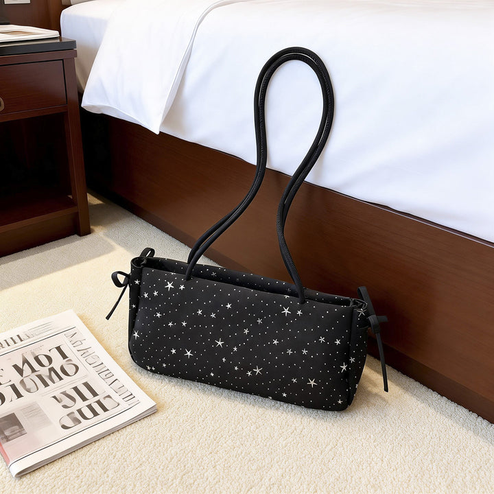 WoStar-Patterned Compact Shoulder Bag Stornfield