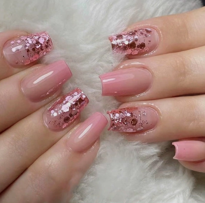 Glittery Decorative Nail Art Enhancements Stornfield