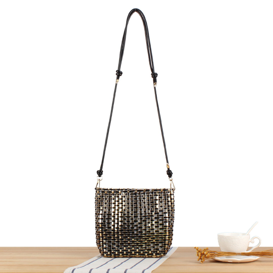 Handmade Basket Bag in Modern Structural Design Stornfield