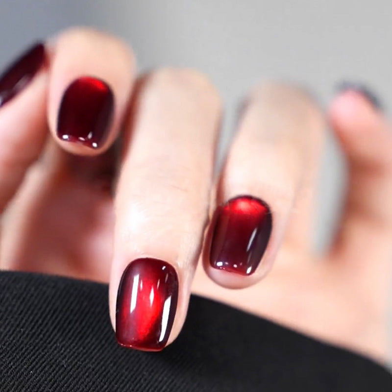Gradient Glitter Press-On Nails