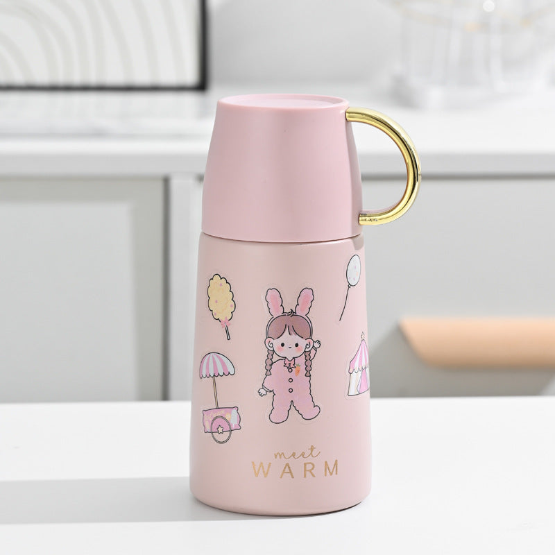 Ladies Insulated Carafe with Colorful Motif Design Stornfield