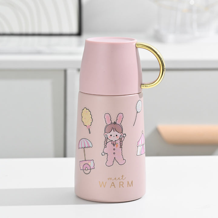 Ladies Insulated Carafe with Colorful Motif Design Stornfield