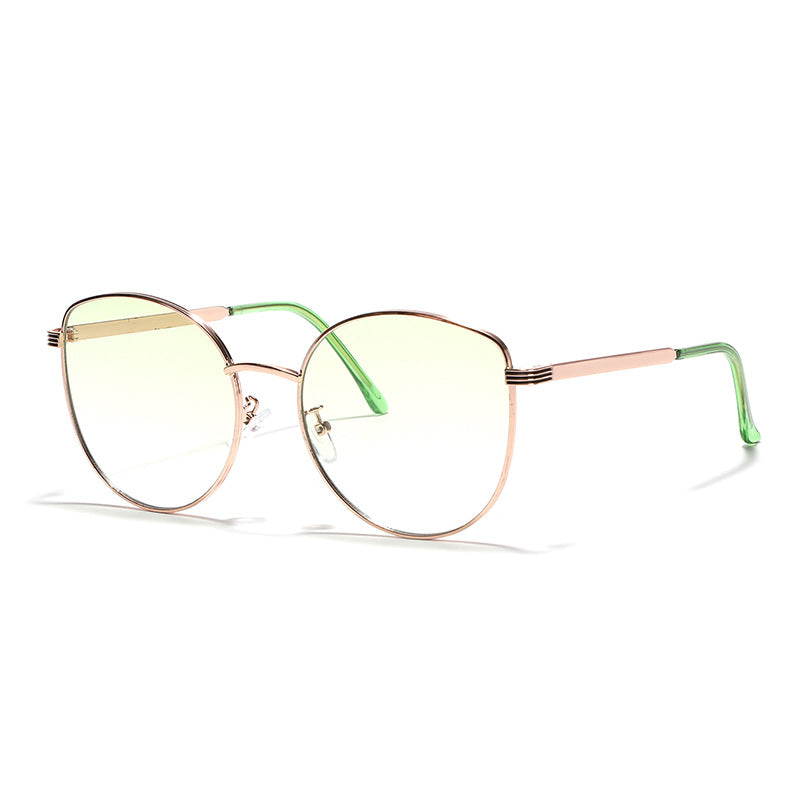 Women's geometric sunglasses with narrow metal frame Stornfield