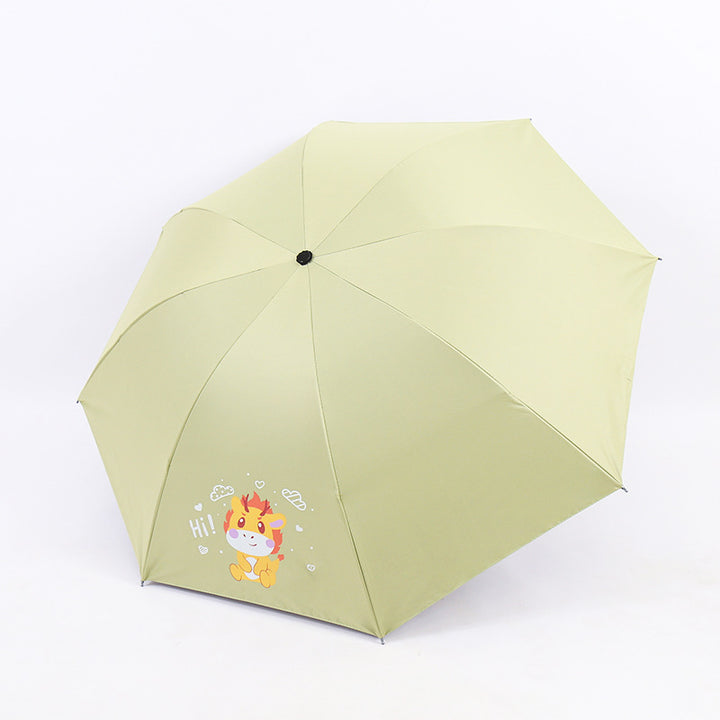 Women's Folding Umbrella with Fun Animal Design Stornfield