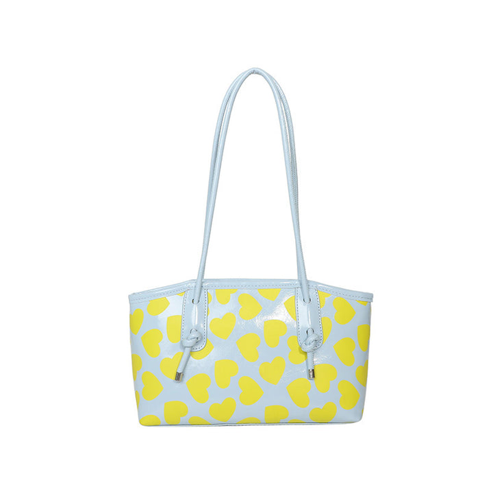 WoCasual Heart-Patterned Tote Bag Stornfield