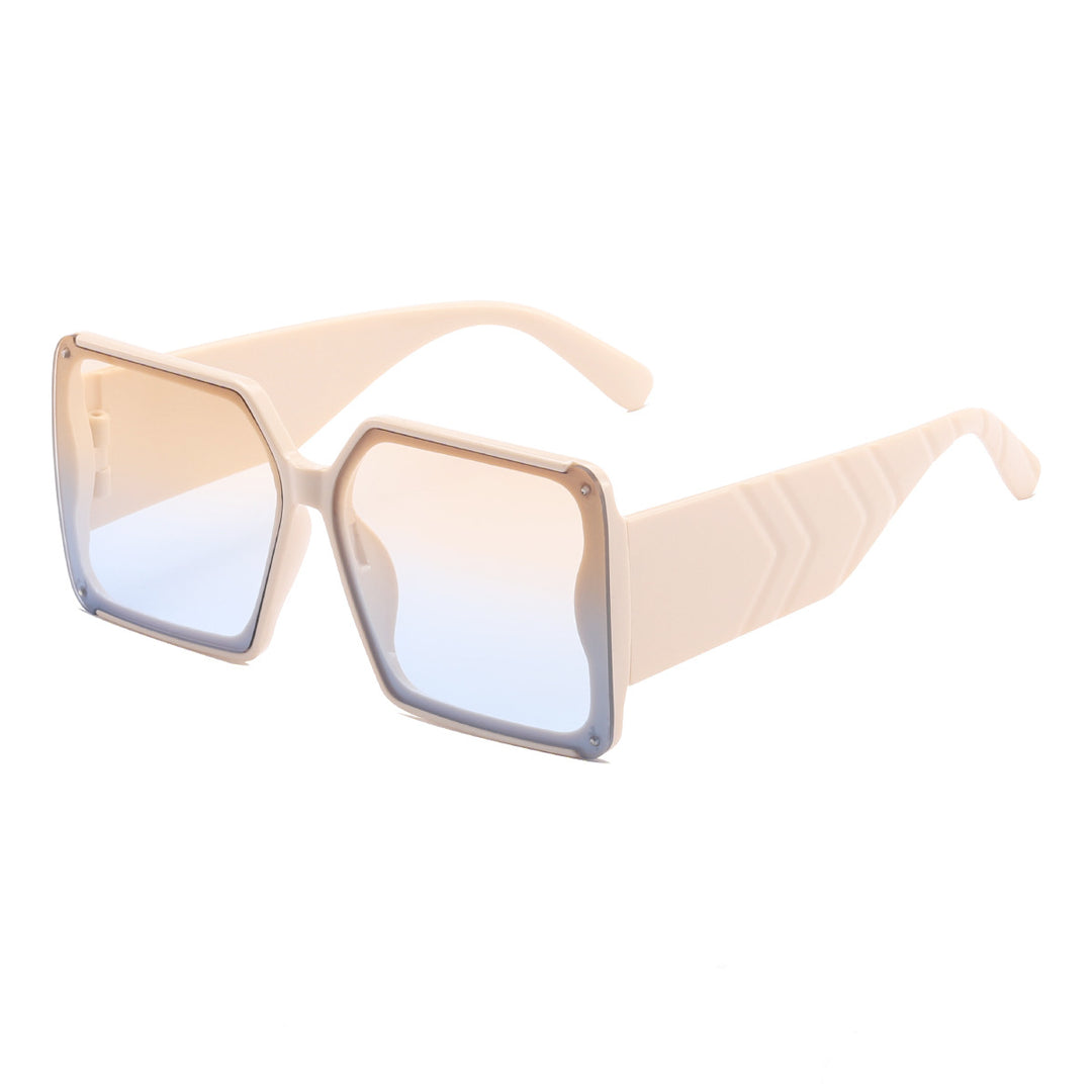 Women oversized sunglasses in trendy leopard print Stornfield