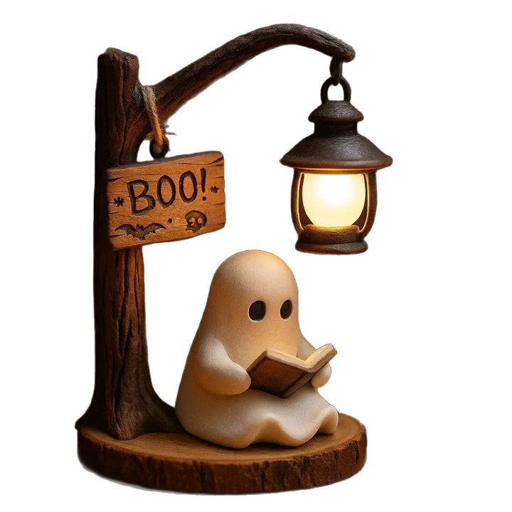 Halloween-Themed Ghost Reading Lamp Stornfield