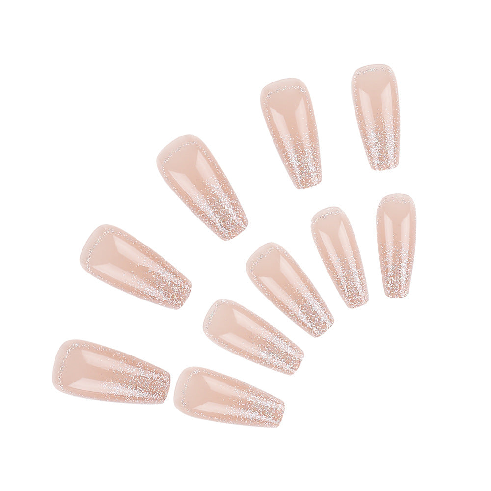 Glittery Long-Lasting Press-On Nails Stornfield