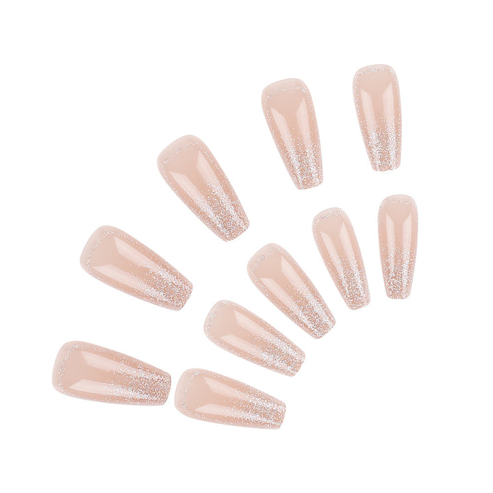 Glittery Long-Lasting Press-On Nails Stornfield