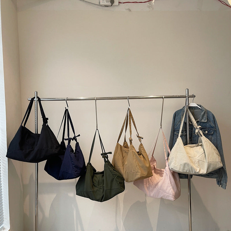 Textured Fabric Shoulder Hobo Bag Stornfield