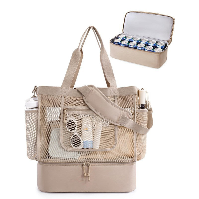 Multifunctional cooler bag with practical outer pockets Stornfield
