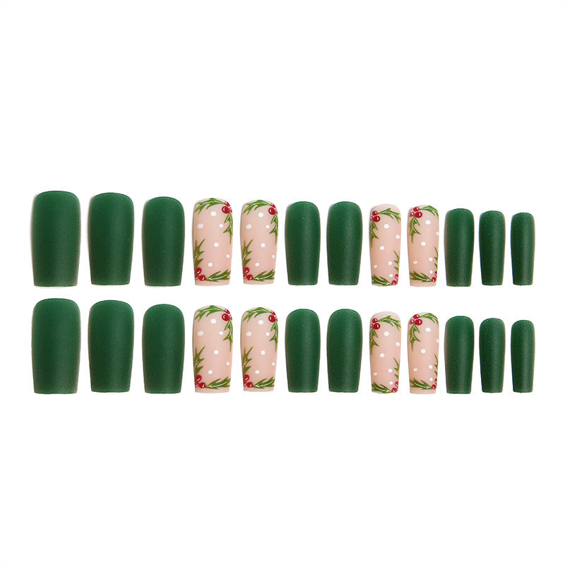 Artful Nail Tips with Botanical Motifs Stornfield