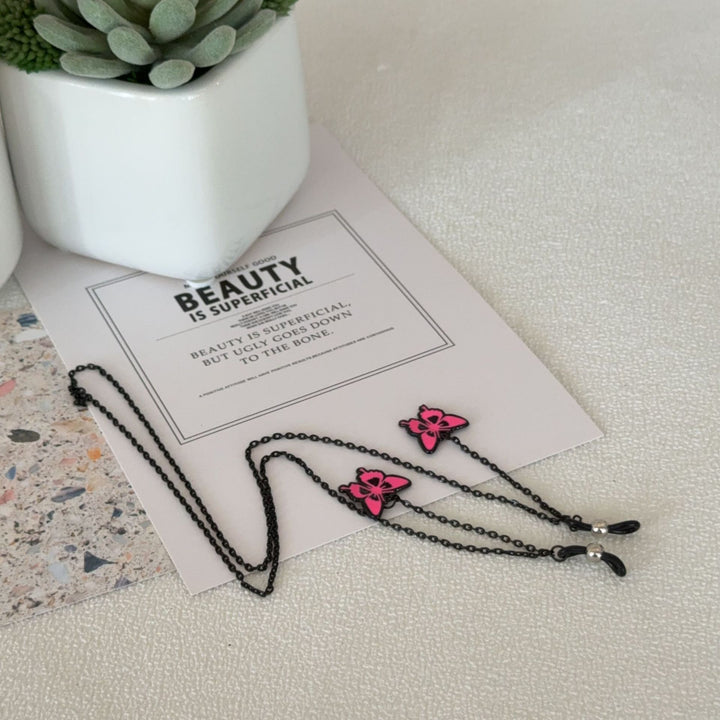 Butterfly-Themed Eyewear Chain Holder Stornfield