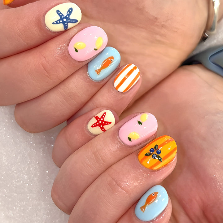 Themed Summer Nail Art Set Stornfield