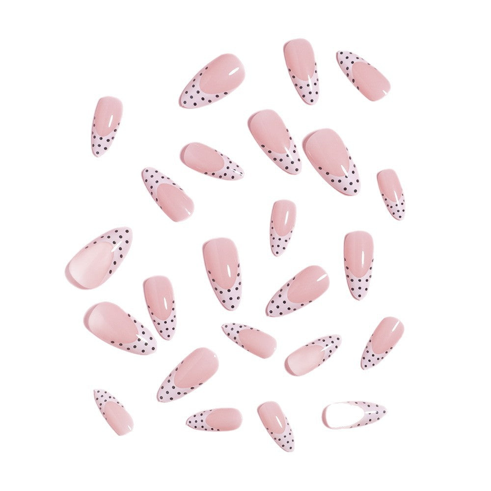 Stylish Polka Dot Design Press-On Nails Stornfield