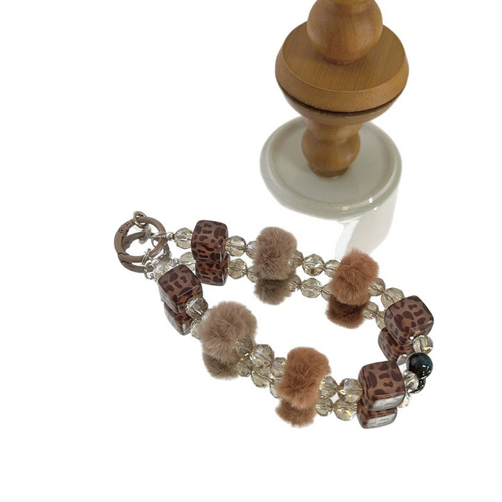 Decorative Beaded Charm Keychain Stornfield 1790135437