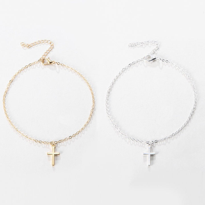 Delicate Cross Charm Bracelet Stornfield
