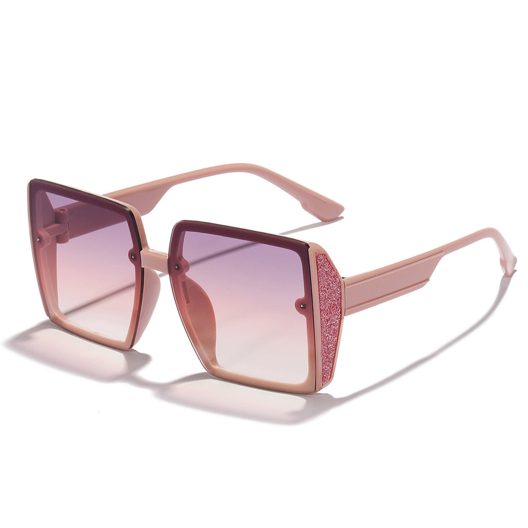Women oversized sunglasses with shiny accent Stornfield