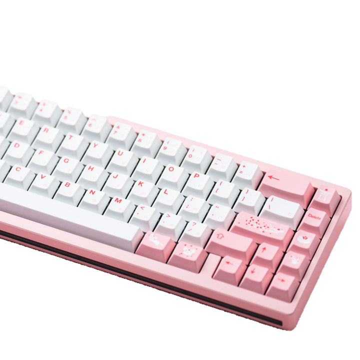 Custom Pink Keycap Mechanical Keyboard Stornfield