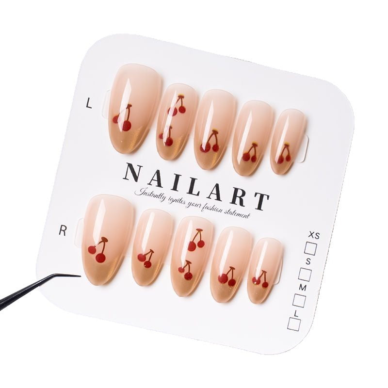 Cherry Blossom Press-On Nail Art Stornfield