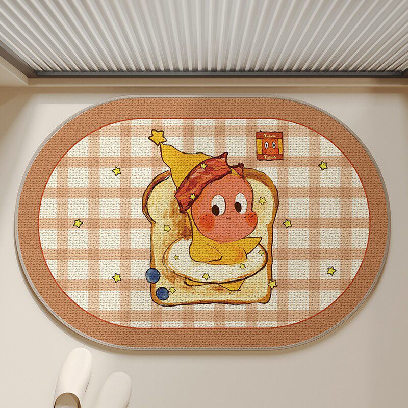 Playful Cartoon-Themed Area Rug