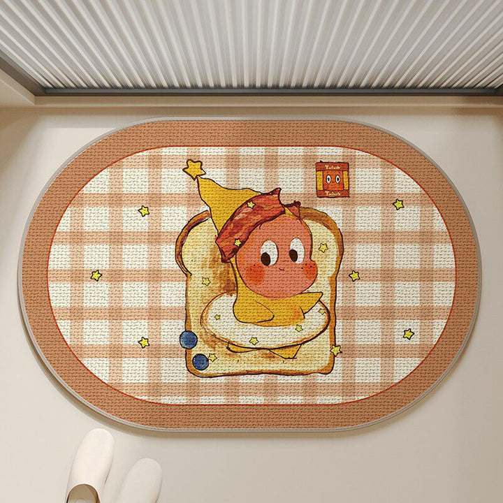 Playful Cartoon-Themed Area Rug