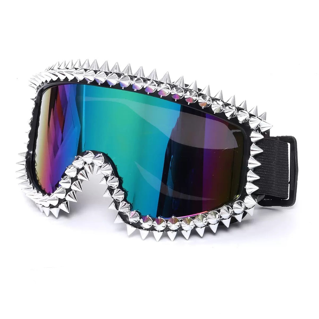 Ladies fashionable ski goggles with trendy stud design Stornfield