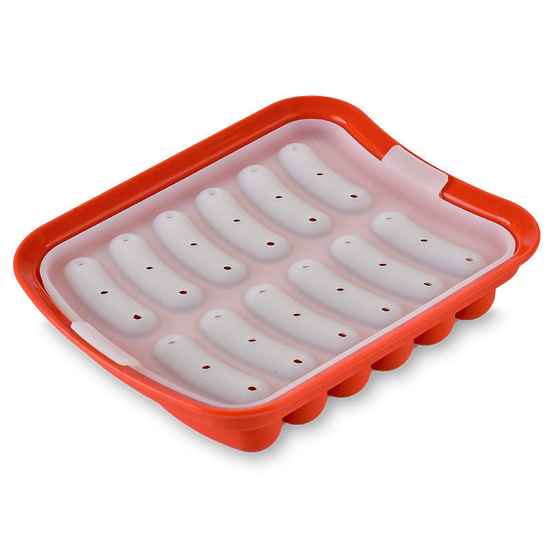 Silicone ice cube mold with integrated cooling design Stornfield