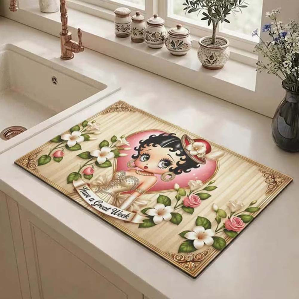 Decorative Kitchen Counter Mat
