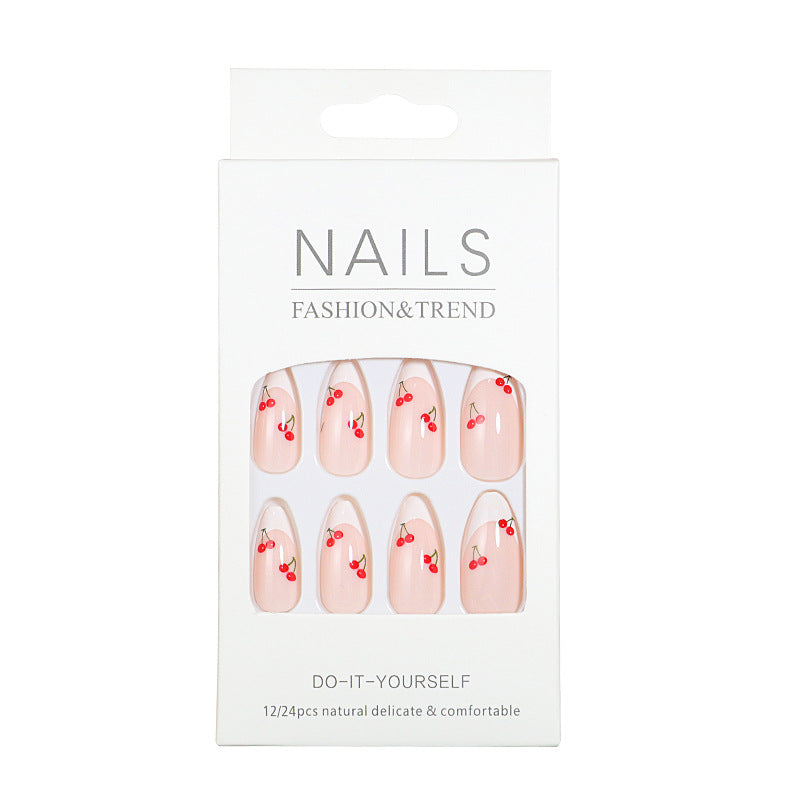Artistic Cherry Blossom Press-On Nails Stornfield