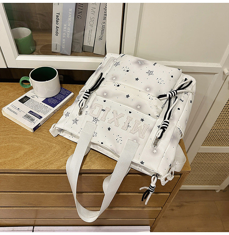 Trendy Illustrated Graphic Backpack Stornfield