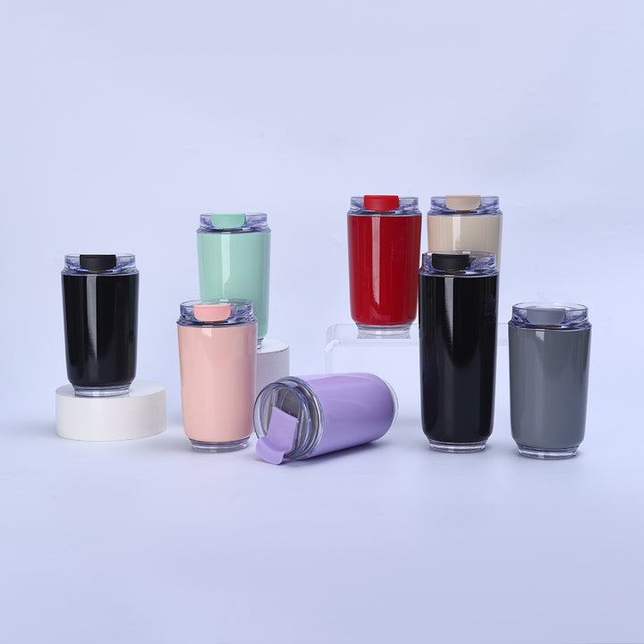 Ladies elegant insulating cup with thoughtfully designed drinking lid Stornfield